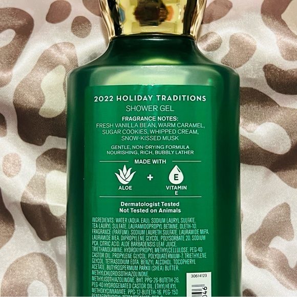 Bath & Body Works Shower Gel Vanilla Bean Noel - Picture 2 of 2